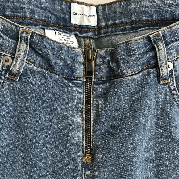 New Old Stock Calvin Klein Jeans Calvin Boot Ankle‎ Straight Leg Size 9 - Picture 3 of 11